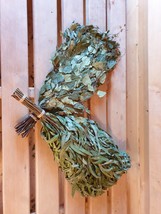 SET of 5: sauna bath 2 eucalyptus + 3 birch venik broom whisk banja - $1,171.59 MXN