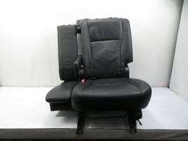 08 Toyota Highlander Sport #1223 Seat, 2nd Row Bench Seat Rear Left Blac... - $395.99