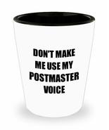 Postmaster Shot Glass Coworker Gift Idea Funny Gag For Job Liquor Lover ... - £10.09 GBP