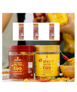 Spicy Salted Egg Cornflakes 6PCS X 220G HALAL and free Choki Choki Choc ... - $302.38 CAD