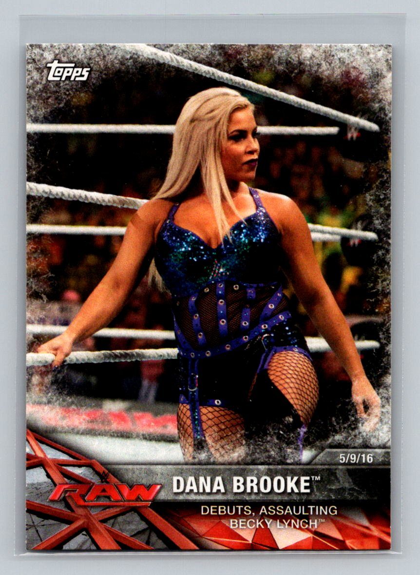 Primary image for Dana Brooke #84 2017 Topps WWE Road To Wrestlemania