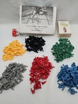 Set Of (6) Risk 1999 Player Pieces Rules And Territory Cards - $21.77