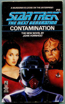 Star Trek The Next Generation 16 Contamination John Vornholt First Printing  - $9.89