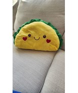 Taco Time 18×12 Plush Stuffy by Walgreens Soft Stuffed Taco Pillow Read - $21.95 CAD