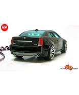  RARE KEYCHAIN BLACK CADILLAC CTS-V CUSTOM Ltd. Ed. ❤️GREAT GIFT❤️ - $45.98