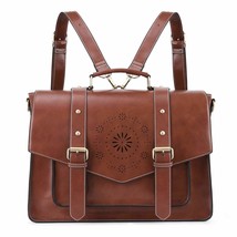 ECOSUSI Backpack for Women Briefcase Messenger Laptop Bag Vegan Leather ... - £87.55 GBP