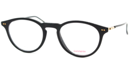 New Carrera Ca 145/V 2M2 Black Gold Authentic Frames Eyeglasses CA145/V 49-2 - £27.82 GBP
