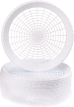 24 Pack Reusable Plastic Paper Plate Holders Heavy Duty Woven Paper Plate Holder - £19.89 GBP