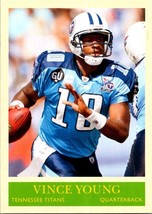 2009 Upper Deck Philadelphia Vince Young #187 Tennessee Titans Texas Longhorns - £1.45 GBP