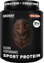 Falcon Performance Vegan Protein Powder, 31g Protein, 5g Creatine, 5g BCAA - £21.72 GBP