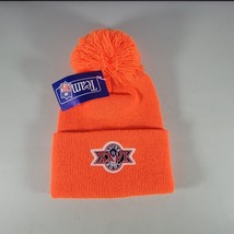 Super Bowl Beanie Hat XXVI 26 with Pom Pom Orange With Tag - £12.01 GBP