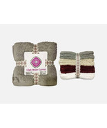 12PK 12″X12″ Wash Cloths NEW ASSORT - $17.59 CAD