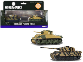 &quot;World of Tanks&quot; Versus Series American Sherman Tank vs German King Tiger Tank S - £35.52 GBP