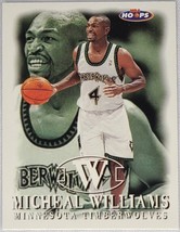 1998-99 Skybox NBA Hoops Basketball #95 Micheal Williams Minnesota Timberwolves - £3.10 GBP