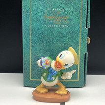 WDCC Walt Disney figurine nib box tag along trouble donald duck steps ou... - $49.46