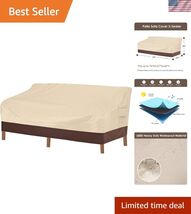 Heavy Duty Patio Sofa Cover, 100% Waterproof 3-Seater Outdoor Sofa Cover... - $70.00