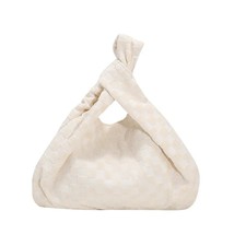 Casual Plaid Small Tote Bags Designer 2023 Women Fashion Green Handbags and Purs - £138.18 GBP