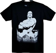Mad Engine Marvel Luke Cage Black &amp; White Men Graphic T-Shirt (X-Large) NWT - £11.63 GBP