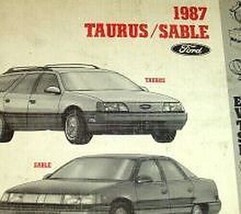 1987 Ford Toro &amp; Mercury Sable Elettrico Cablaggio Diagrammi Manuale Ewd Evtm - $4.99