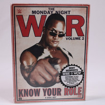 Sealed New Wwe Monday Night War Vol. 2 Know Your Role Dvd 4 Disc Sealed 2015 New - £13.95 GBP