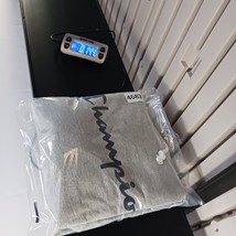 Champion Hoodie Shirt Men’s Large Gray Cotton Blend Casual Pullover Long Sleeve image 7