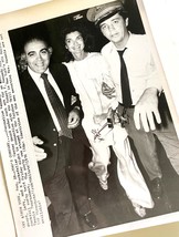 Vintage Press Photo, &quot;Jackie Kennedy Escorted After Party&quot;, 1976 - £26.64 GBP
