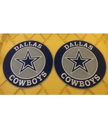 2 DALLAS COWBOYS 12”INCH SEW/IRON PATCH NFL FOOTBALL  APPAREL EMBROIDERED - $61.74 CAD