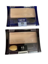 (2) Maybelline Expert Wear Eyeshadow LINEN 15 Shimmer Fresh New &amp; Sealed! - £11.65 GBP