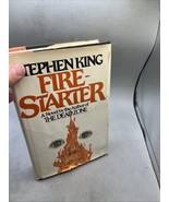 Stephen King Firestarter 1980 HC The Viking Press, First Edition 2nd Print - $471.84 MXN