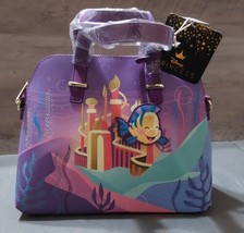 Loungefly Disney The Little Mermaid Ariel Castle Collection Crossbody Pu... - $83.82