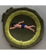 vintage boy Scouts  --- Swimming merit badge  - €8,52 EUR