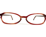 Vintage La Eyeworks Brille Rahmen PESKY 389 Brown Rot Schildplatt 50-17-140 - $69.55