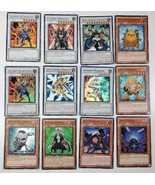 12 Synchro &amp; Tuner YuGiOh Cards: Scarred Warrior, Junk Synchron - 3 Supe... - $10.64 CAD