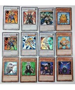 12 Synchro &amp; Tuner YuGiOh Cards: Scarred Warrior, Junk Synchron - 3 Supe... - £6.17 GBP