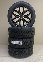 22&quot; Gloss Black Snowflake Wheels BFG Tires fits 2000-23 GMC Sierra Yukon Denali - £2,048.83 GBP