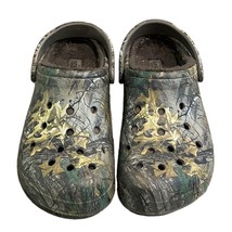 CROCS Classic Lined Realtree Edge Camo Clog Shoes Unisex M7 W9 - £23.63 GBP