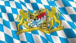 3x5 BAVARIAN FLAG Bundeslnder German State lion crest banner bavaria - £3.85 GBP