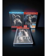 Fifty Shades of Grey - Blu-ray Lot of 3 - Unrated Edition - Darker - Fre... - $21.77