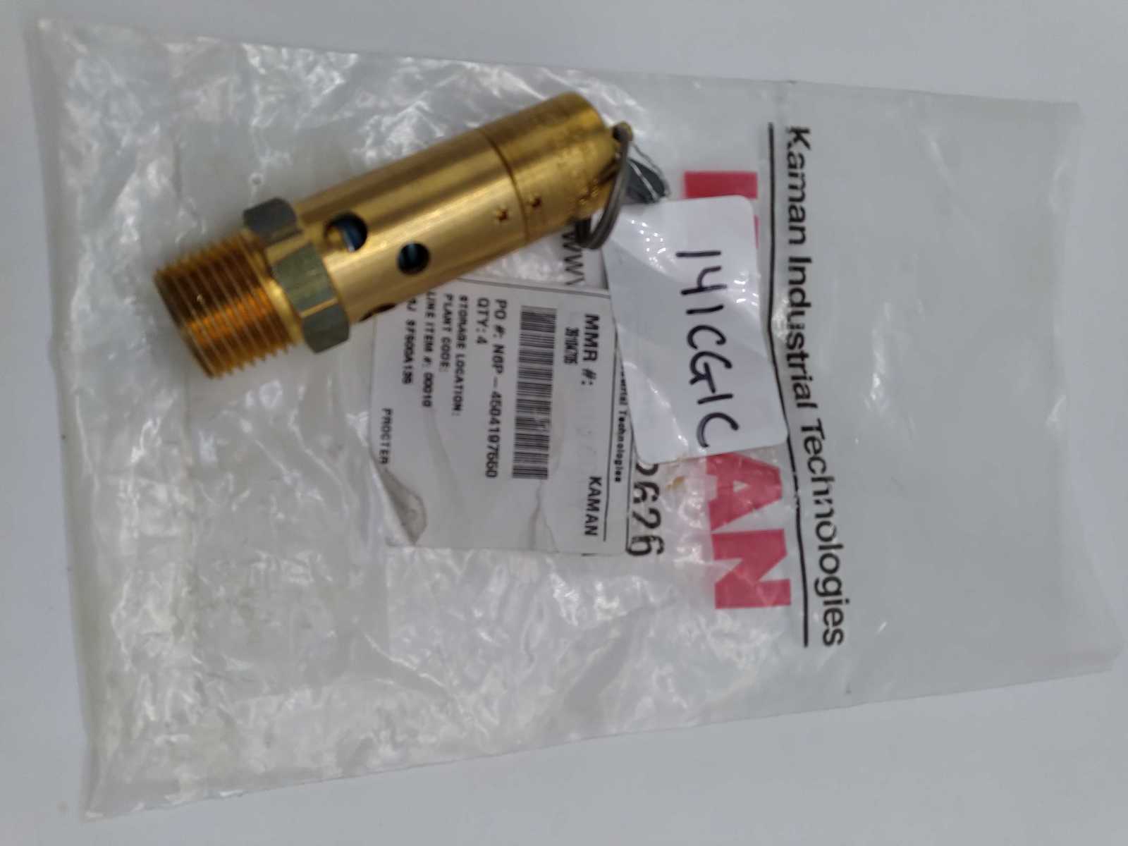 ASME SF50 PRESSURE RELIEF VALVE - $69.00