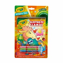 Crayola Activity Pack Sloths Love Llamas 30 coloring pages, 4 twistable ... - $8.42