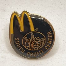 McDonald’s Chicago Illinois Skyline Restaurant Advertising Enamel Lapel Hat Pin - £7.86 GBP