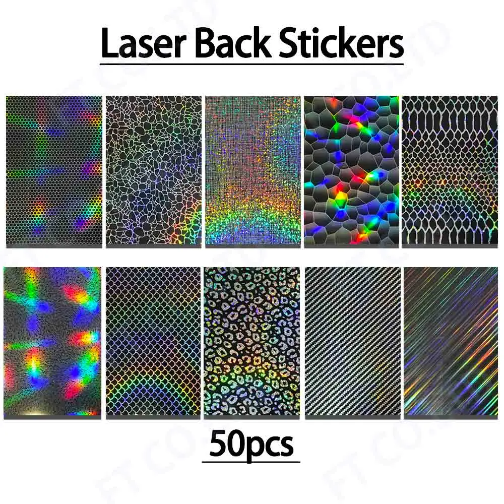 50pcs New Laser Printing Back Cover Sticker Protector Movies n Memne Hydrogel Fi - £94.06 GBP