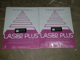 2 sample pkgs Hammermill Laser Plus Paper Wax Holdout paste up camera masters - £19.65 GBP