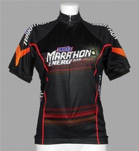 Suarz Snickers Candy Bar Marathon Energy Bar 3/4 Zip Black Bike Jersey W... - $468.48 MXN
