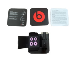 Original Ear tips Silicon W/ Charging Cable For Beats Fit Pro - Stone Pu... - $204.94 MXN