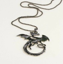 High quality Song Of Ice And Fire Game Of Thrones Targaryen Dragon Badge Necklac - £7.56 GBP