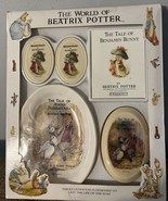 Rare Vintage Beatrix Potter Peter Rabbit Book, Soap &amp; Dish Gift Set Coll... - $39.74