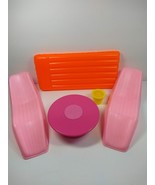 1987 Mattel California Dream Barbie Patio Pool Table Chairs 7767 ARCO To... - £19.47 GBP