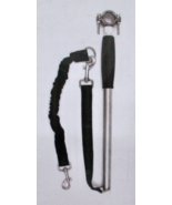 New Dog Bike Leash - Easy Installation Removal - Stainless Steel  W/Blac... - $435.34 MXN
