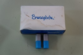 Lot of 2 Swagelok SS-4-VCR-7-2 Fittings - New - £66.58 GBP